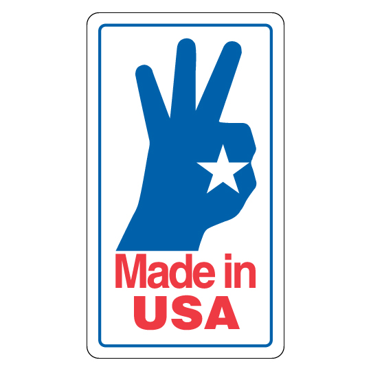 Made in USA OK Label