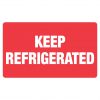 Keep Refrigerated Label