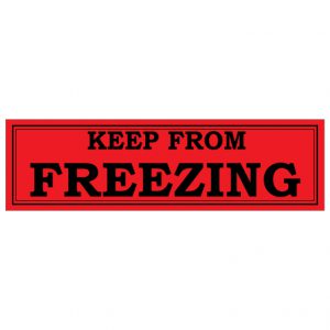 Keep From Freezing Fluorescent Label