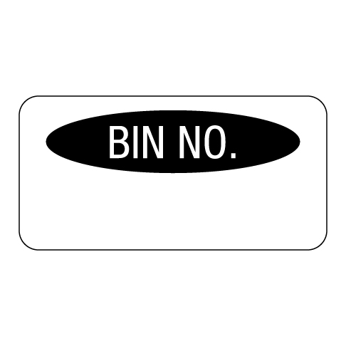 Bin Number Label