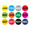 Month of the Year Labels